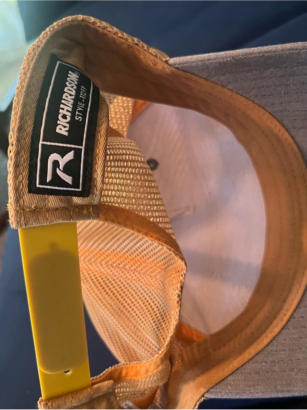 Thrasher Gray and Blue Trucker Hat - Picture 2 of 2
